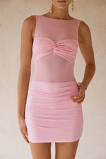 Load image into Gallery viewer, Meila Mini Dress - Pink
