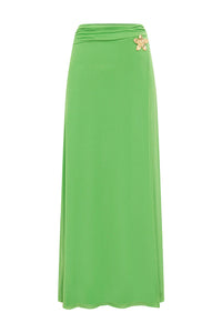 Farley Maxi Skirt - Apple