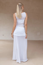 Load image into Gallery viewer, Meila Maxi Skirt - White
