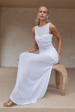 Load image into Gallery viewer, Meila Maxi Skirt - White
