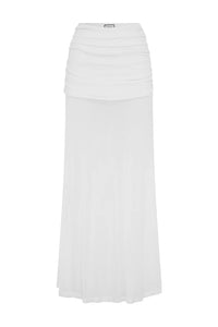 Meila Maxi Skirt - White