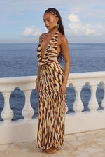 Load image into Gallery viewer, Lexie Maxi Dress - Arizona Choc
