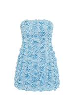 Load image into Gallery viewer, Bloom Mini Dress - Blue
