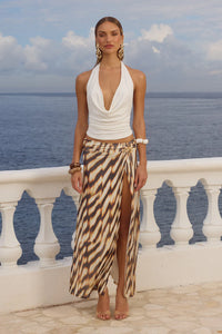 Farley Maxi Skirt - Arizona Choc
