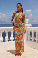 Load image into Gallery viewer, Brandy Maxi Dress - Diaz Aqua
