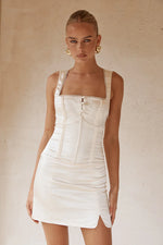 Load image into Gallery viewer, Amalda Mini Dress - Ivory
