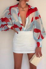 Load image into Gallery viewer, Fleetwood Blouse - Amoree Red
