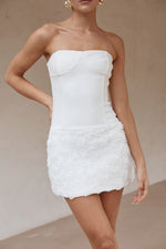 Load image into Gallery viewer, Riana Mini Dress - White
