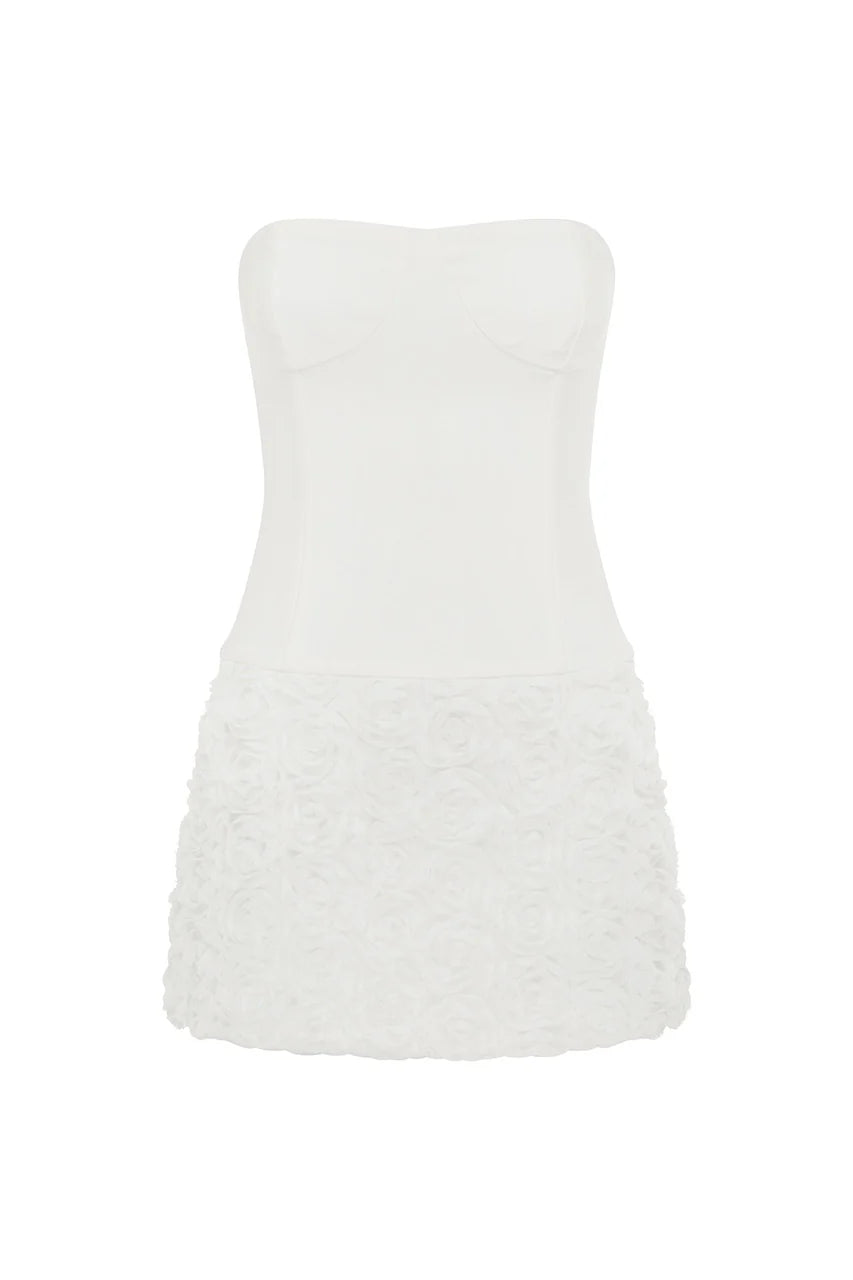 Riana Mini Dress - White