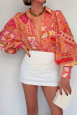 Load image into Gallery viewer, Fleetwood Blouse - Cavello Peach
