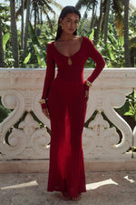 Load image into Gallery viewer, Neisha Maxi Dress - Red
