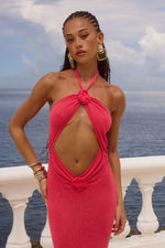Load image into Gallery viewer, Niki Maxi Dress - Watermelon
