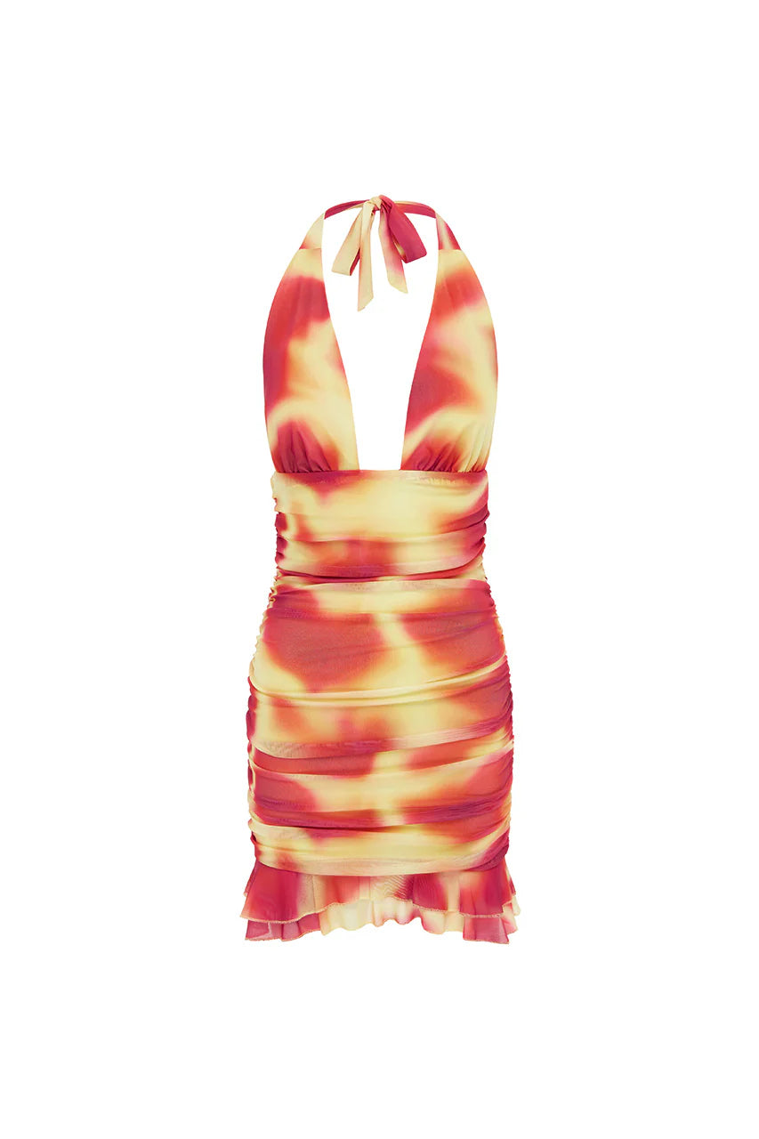 Melvina Mini Dress - Malini Print