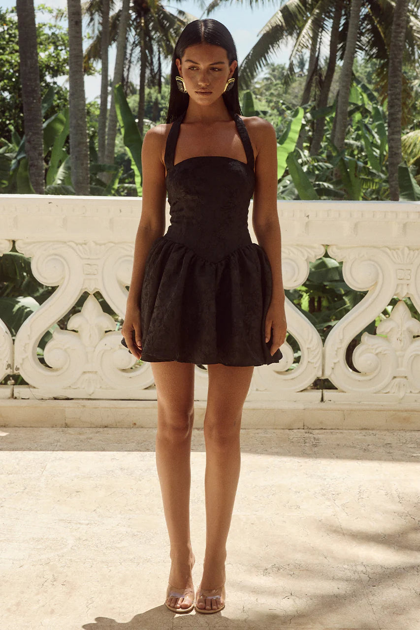 Sabine Mini Dress - Black