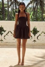 Load image into Gallery viewer, Sabine Mini Dress - Black
