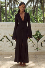 Load image into Gallery viewer, Sari Maxi Dress - Black
