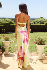 Load image into Gallery viewer, Celeste Maxi Dress - Orchid Yellow
