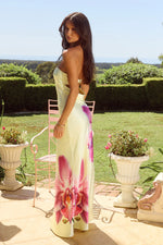 Load image into Gallery viewer, Celeste Maxi Dress - Orchid Yellow
