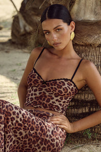 Cici Top - Leopard Print