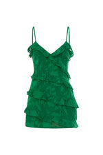 Load image into Gallery viewer, Aisha Mini Dress - Emerald
