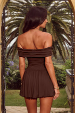Load image into Gallery viewer, Manalla Mini Dress - Brown
