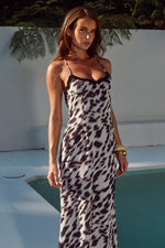Load image into Gallery viewer, Monet Cross Back Maxi Dress - Giana White
