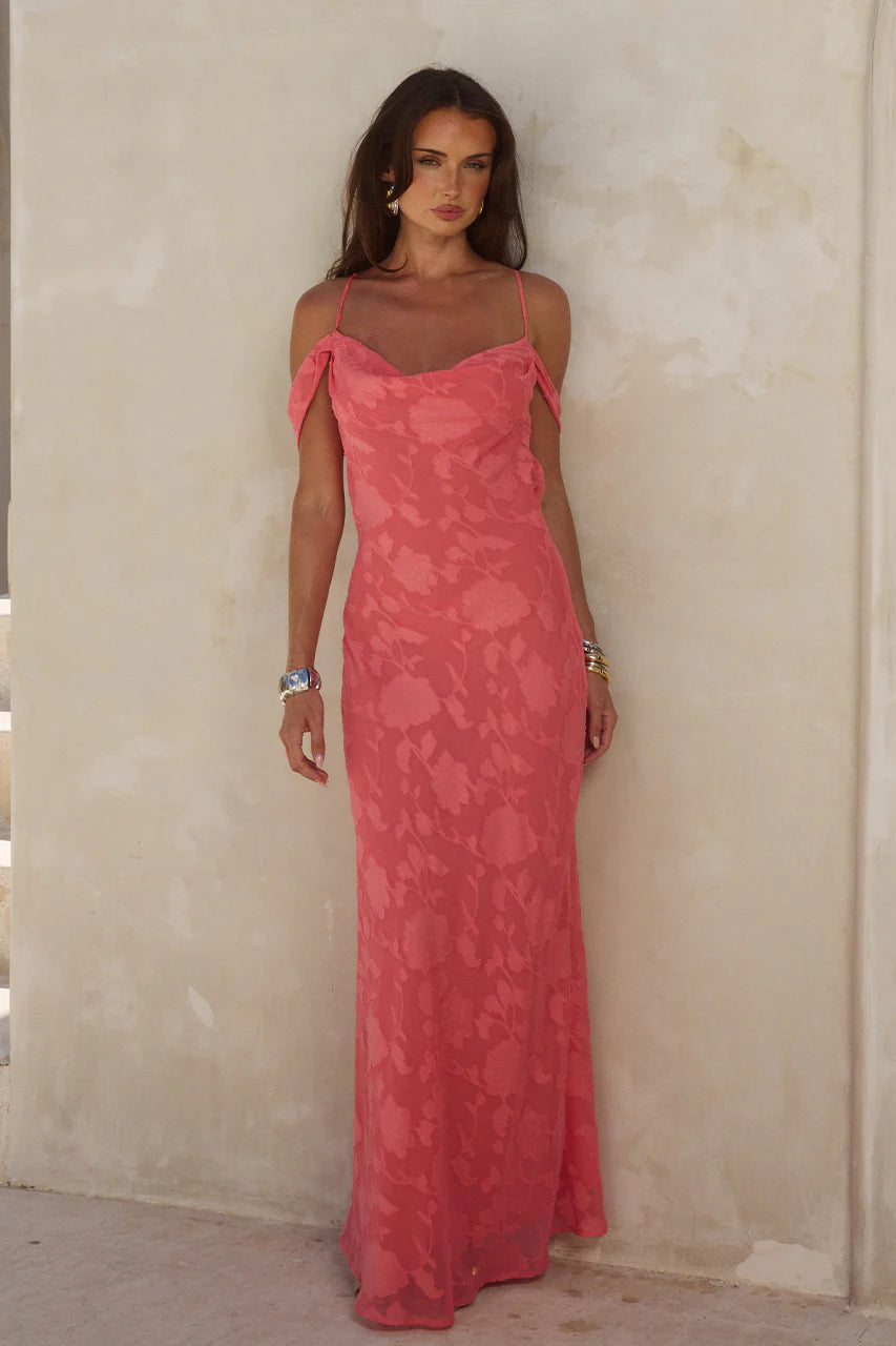 Anita Maxi Dress - Watermelon
