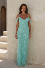 Load image into Gallery viewer, Anita Maxi Dress - Aqua
