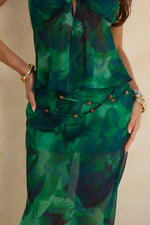 Load image into Gallery viewer, Brandy Maxi Skirt - Calista Green
