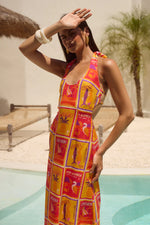 Load image into Gallery viewer, Aura Maxi Dress - Aloha Orange
