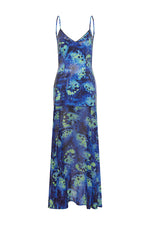 Load image into Gallery viewer, Tulia Low Back Maxi Dress - Eliana Blue
