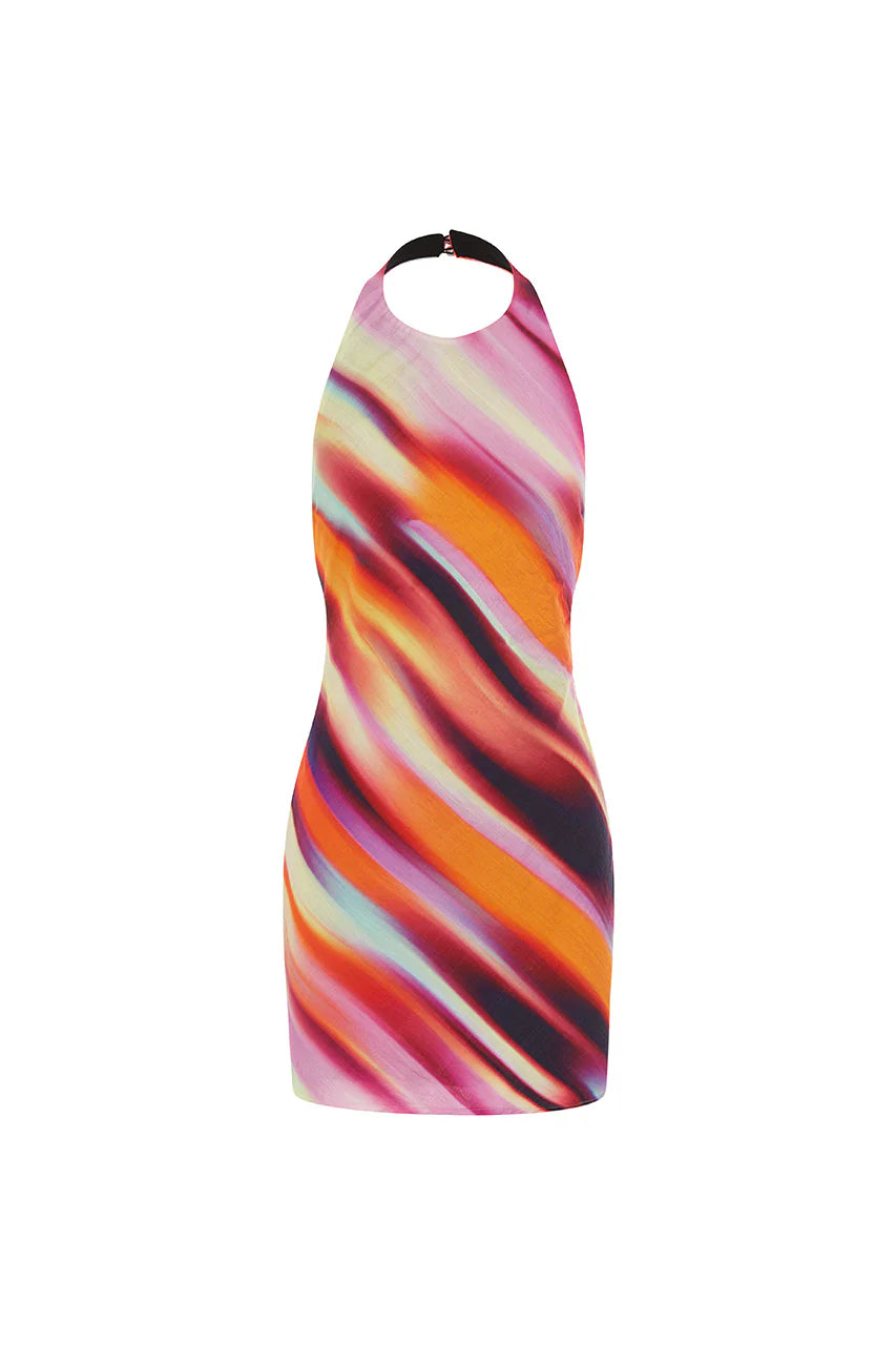 Aura Mini Dress - Ainsley Pink