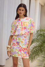 Load image into Gallery viewer, Mona Mini Dress - Tildah Multi
