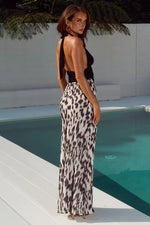 Load image into Gallery viewer, Alexis Halter Cut Out Maxi Dress - Giana White

