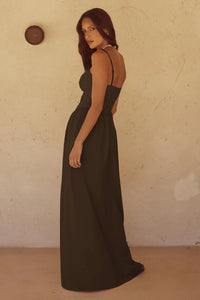 Zephy Maxi Dress - Chocolate