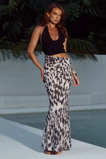 Load image into Gallery viewer, Alexis Halter Cut Out Maxi Dress - Giana White
