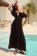 Load image into Gallery viewer, Etallia Maxi Dress - Black
