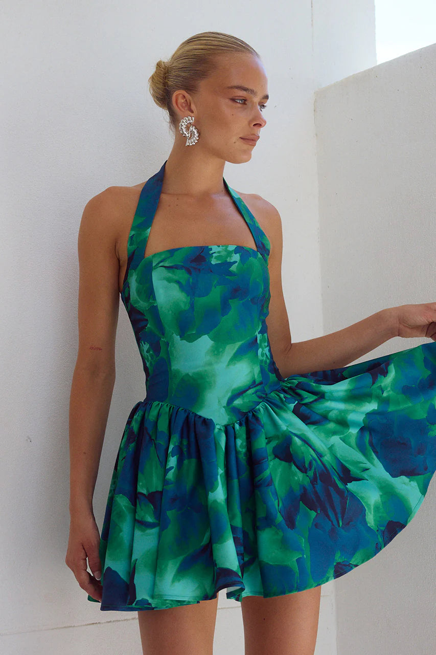 Winslow Mini Dress - Calista Green