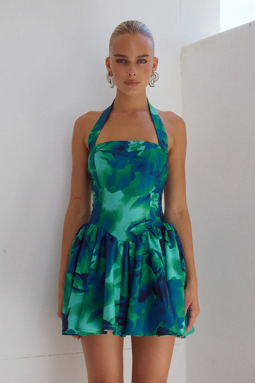 Winslow Mini Dress - Calista Green