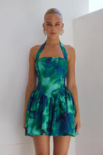 Load image into Gallery viewer, Winslow Mini Dress - Calista Green
