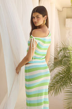 Load image into Gallery viewer, Mahlia Top - Aqua Multi
