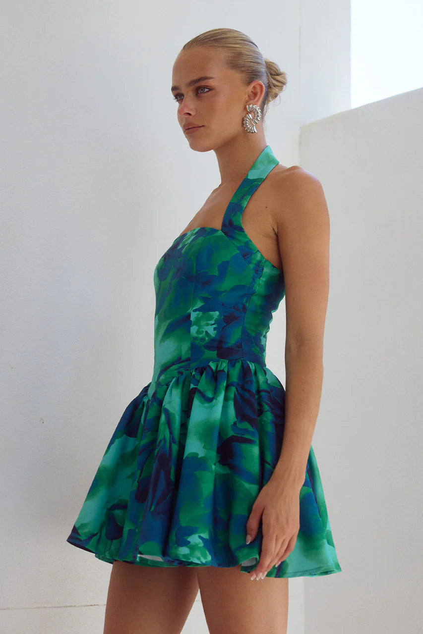 Winslow Mini Dress - Calista Green