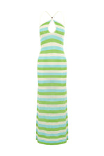 Load image into Gallery viewer, Mahlia Maxi Dress - Aqua Multi
