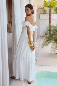 Etallia Maxi Dress - White