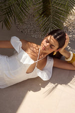 Load image into Gallery viewer, Etallia Maxi Dress - White
