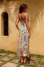 Load image into Gallery viewer, Rowena Maxi Dress - Phaedra Print
