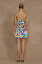 Load image into Gallery viewer, Clementine Mini Dress - Phaedra Print
