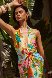 Arli Maxi Dress - Etallia Multi