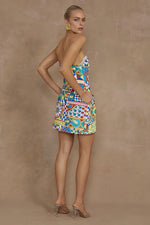 Load image into Gallery viewer, Clementine Mini Dress - Phaedra Print
