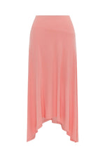 Load image into Gallery viewer, Lune Handkerchief Midi Skirt - Peach
